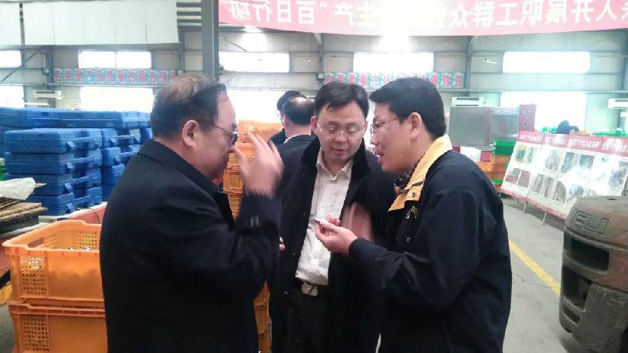 濟南政和科技公司董事長參觀威力集團(圖4)